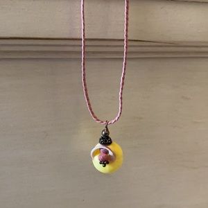 Lilly Pulitzer Yellow Shell Necklace
